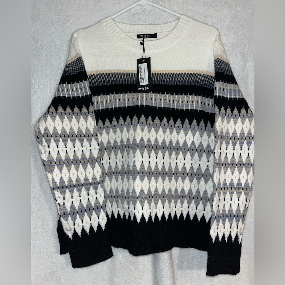 NASTY GAL Sweater Large NWT